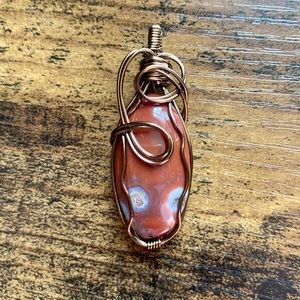 Red Jasper Handcrafted Pendant
